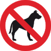 interdit aux animaux